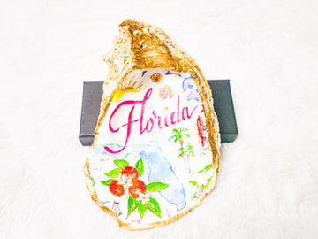 Oyster Trinket Ring Dish “Florida”