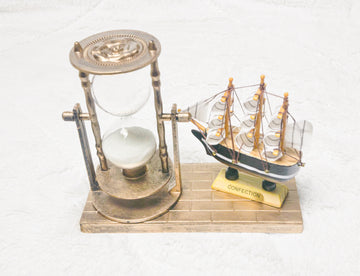 Decorative Sailboat Hourglass