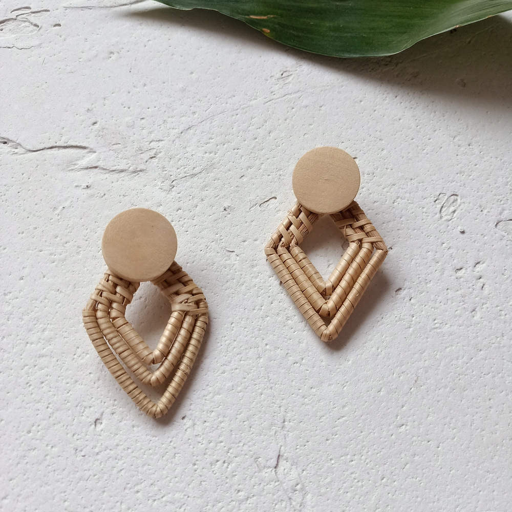 Handmade Wooden/Bamboo Earrings Different Styles