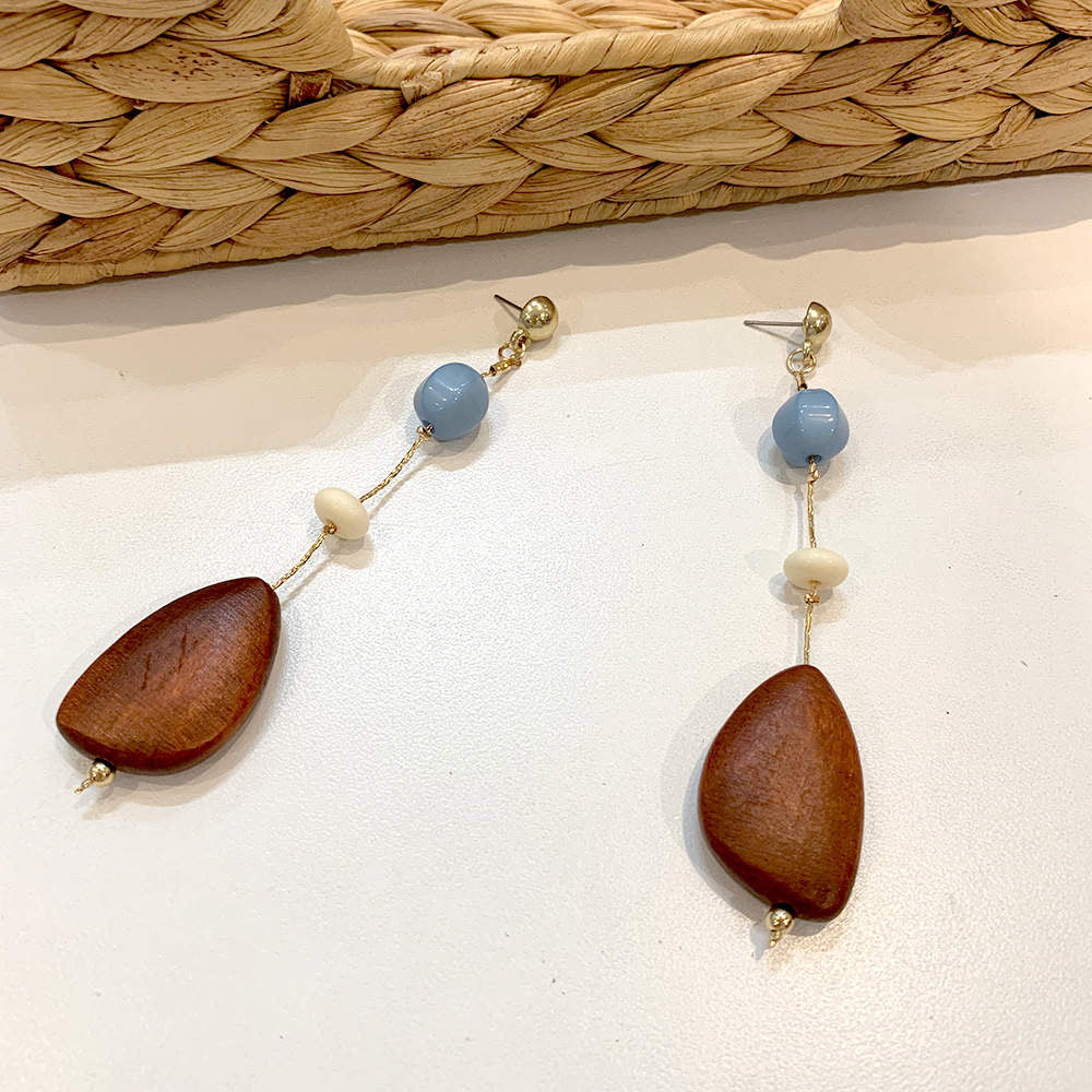 Handmade Wooden Earrings Different Styles