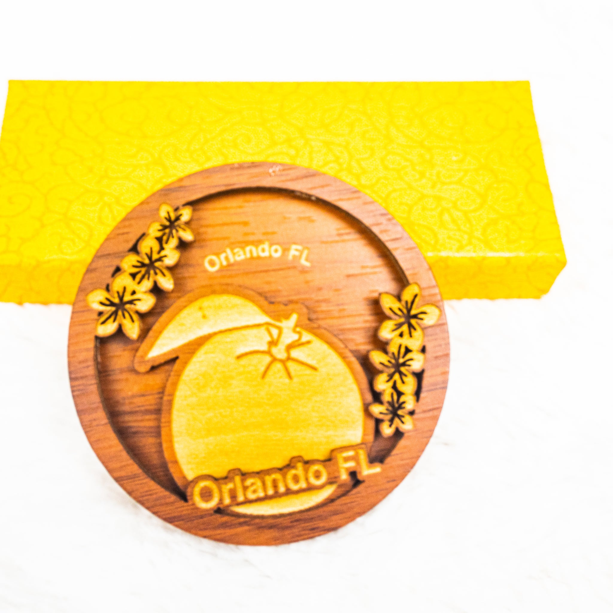 Orlando Florida Orange Magnet