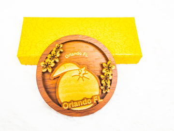 Orlando Florida Orange Magnet